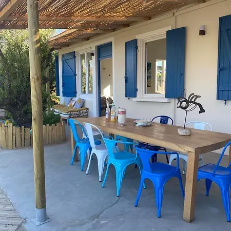Cabanon Bohème Les Pieds Dans Le Sable Et En Première Ligne De Casa vacanze *