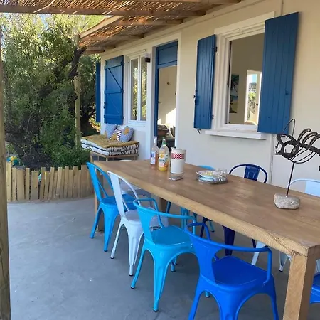Cabanon Bohème Les Pieds Dans Le Sable Et En Première Ligne De Casa vacanze